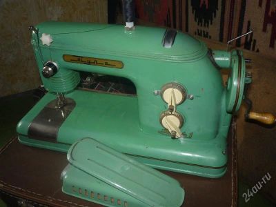 Лот: 908435. Фото: 1. Швейная машинка Тула,1962г. Швейная, вязальная