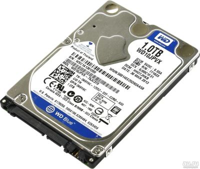 Лот: 8409884. Фото: 1. 1Tb (1000Gb) Western Digital WD10JPVX... Жёсткие диски (HDD)