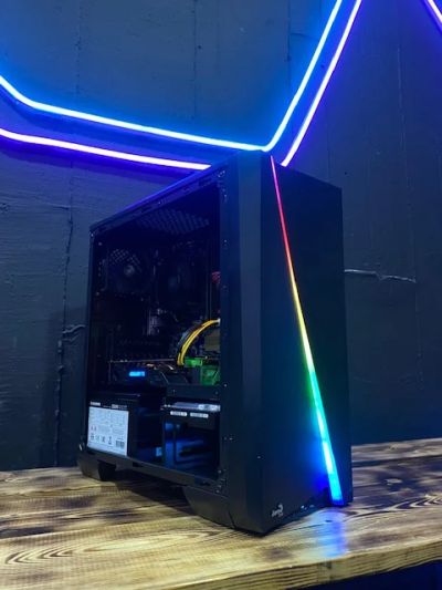 Лот: 19016102. Фото: 1. Игровой компьютер I7 7700/RX 480... Компьютеры в сборе