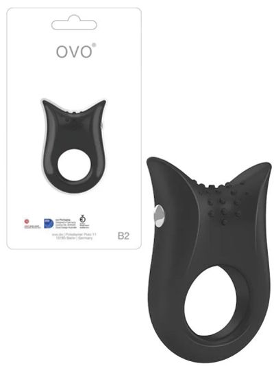 Лот: 22066209. Фото: 1. Эрекционное виброкольцо Ovo B2... Игрушки