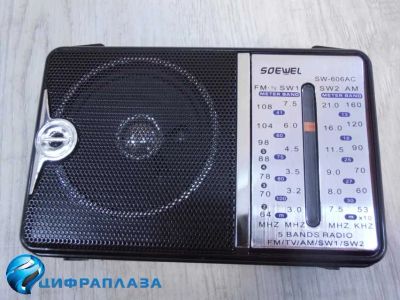 Лот: 18725718. Фото: 1. Радиоприемник SOEWEL SW-606AC... Портативные, беспроводные колонки