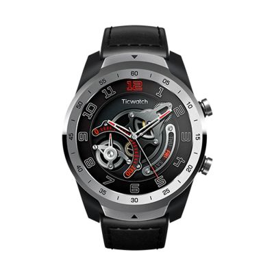 Лот: 15614602. Фото: 1. Смарт-часы TicWatch Pro (серебристый... Смарт-часы, фитнес-браслеты, аксессуары