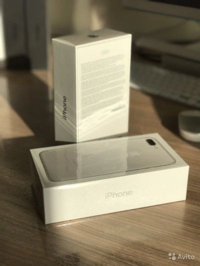 Лот: 10427609. Фото: 1. iphone 7 plus 256 gb a1784 silver. Смартфоны