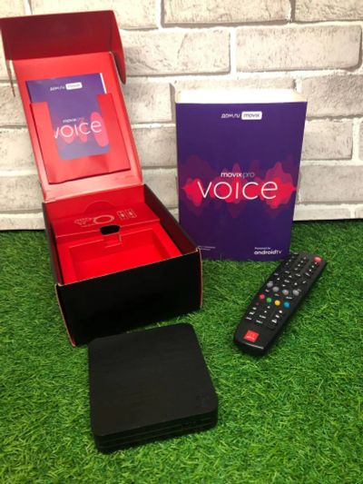 Лот: 18842186. Фото: 1. Smart tv приставка movix pro voice... Медиаплееры