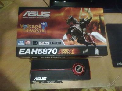 Лот: 1339364. Фото: 1. ATI Radeon HD 5870 (ASUS). Видеокарты