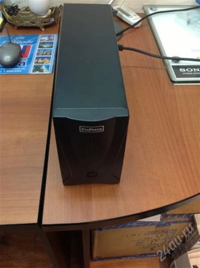 Лот: 2529315. Фото: 1. ИБП EngPower UPS 600VA. ИБП, аккумуляторы для ИБП