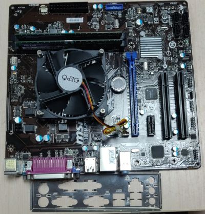 Лот: 19835504. Фото: 1. Комплект i3 4130/8GbDDR3/MSI LGA1150... Комплекты запчастей