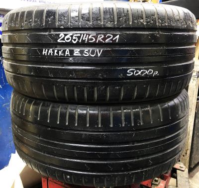 Лот: 15209173. Фото: 1. Шины 265/45 R21 265/45/21 Nokian... Шины