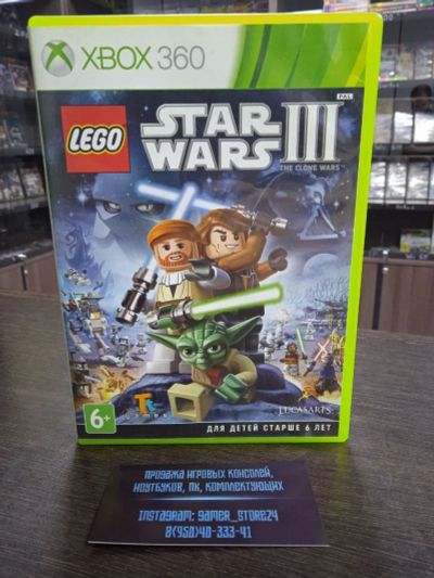 Лот: 17017503. Фото: 1. LEGO Star Wars III: The Clone... Игры для консолей