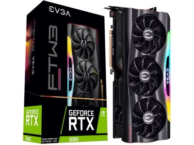 Лот: 18453426. Фото: 1. EVGA GeForce RTX 3080 FTW3 Ultra... Видеокарты
