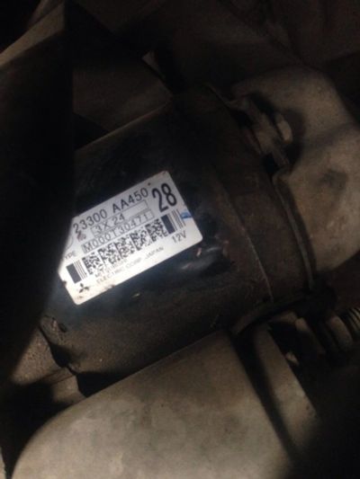 Лот: 10592144. Фото: 1. Subaru Impreza Стартер 23300-aa450. Двигатель и элементы двигателя
