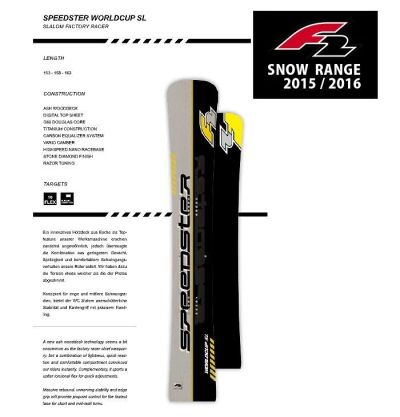 Лот: 12434395. Фото: 1. F 2 Сноуборд Speedster WCSL (2015... Сноуборды