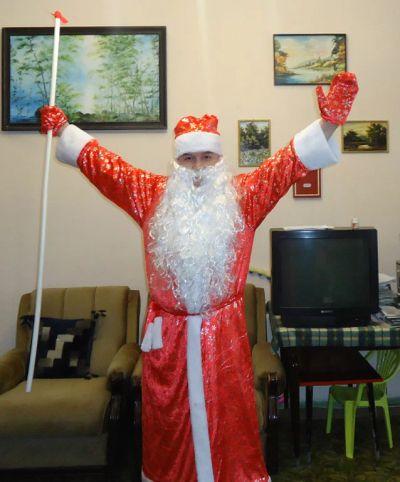 Лот: 19202600. Фото: 1. Костюм Деда мороза. Взрослые карнавальные костюмы