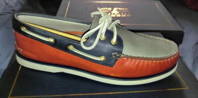 Лот: 7206270. Фото: 1. Мокасины Sperry Gold Cup US10... Мокасины