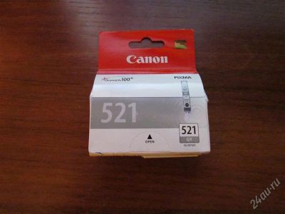 Лот: 1380227. Фото: 1. Картридж Canon CLI-521GY для PIXMA... Картриджи, расходные материалы