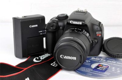 Лот: 7618083. Фото: 1. canon eos rebel T3 kit. Цифровые зеркальные