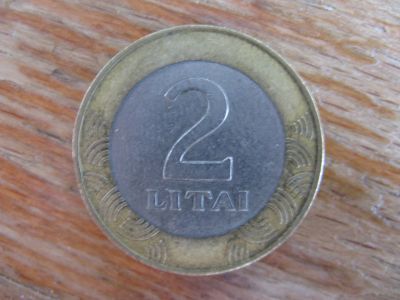 Лот: 17495289. Фото: 1. Монеты СНГ. Литва 2 лита 1999... Страны СНГ и Балтии