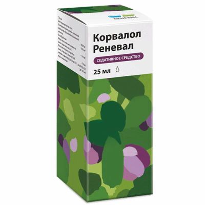 Лот: 25670400. Фото: 1. Корвалол Реневал капли для приема... Лекарства