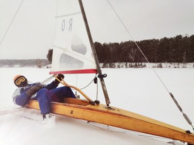 Лот: 19699671. Фото: 1. Буер DN ледовая яхта. Серфинг, кайтинг