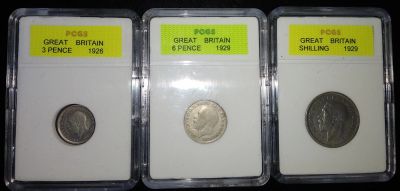 Лот: 11969063. Фото: 1. Великобритания 3 монеты_6. Великобритания и острова