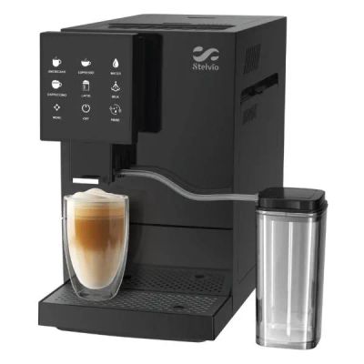 Лот: 24923403. Фото: 1. Кофемашина Stelvio AX200 Black. Чайники, кофемашины, кулеры