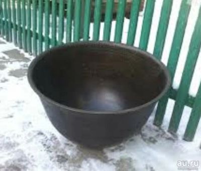 Лот: 16193380. Фото: 1. Казан чугунный 40 литров. Жаровни, казаны