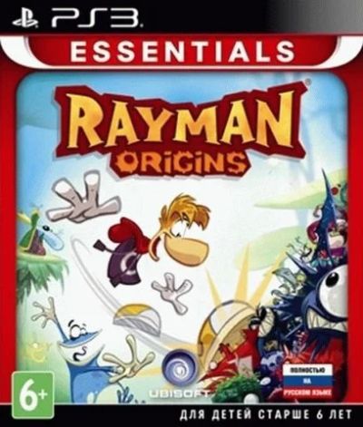 Лот: 13874335. Фото: 1. Rayman Origin [PS3, русская версия... Игры для консолей