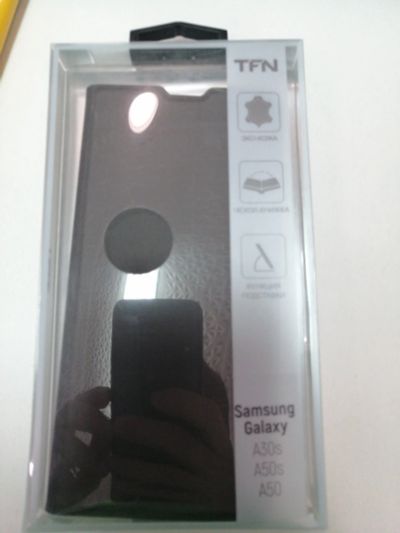 Лот: 15463675. Фото: 1. Чехол книжка для Samsung A30s... Чехлы, бамперы