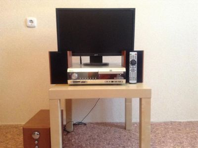 Лот: 3252364. Фото: 1. Компьютер HTPC + монитор + акустика... Компьютеры в сборе