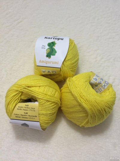 Лот: 12833376. Фото: 1. Пряжа Kartopu Amigurumi, 51% акрил... Ткани, нитки, пряжа