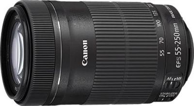 Лот: 14971985. Фото: 1. Canon EF-S 55-250mm f/4-5.6 IS... Объективы