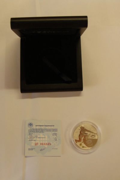 Лот: 17314189. Фото: 1. 3 рубля 2014 год Сочи Кёрлинг. Россия после 1991 года