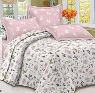 Лот: 25126992. Фото: 1. КПБ Евростандарт &quot;Satin collection... Постельное бельё