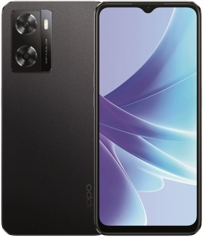 Лот: 19958931. Фото: 1. Смартфон OPPO A57s 4/64Gb Black. Смартфоны