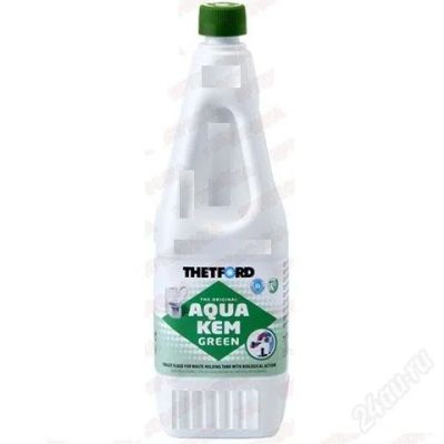 Лот: 2019815. Фото: 1. Жидкость Agua Kem Green 1.5л... Другое (для дачи, дома, огорода, бани, парка)