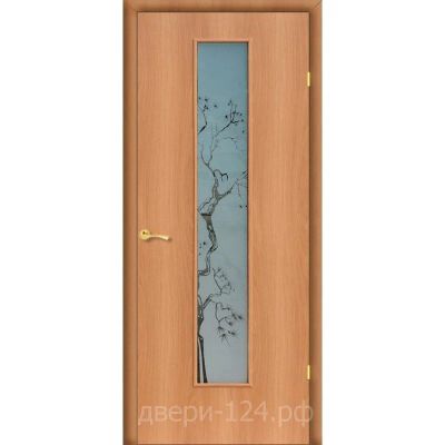 Лот: 12604123. Фото: 1. Сакура - Миланский орех. Двери межкомнатные