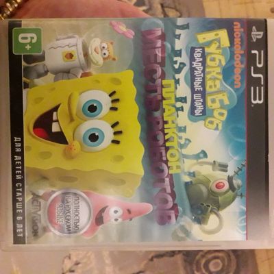 Лот: 13048701. Фото: 1. спанч боб (губка боб) ps3. Игры для консолей