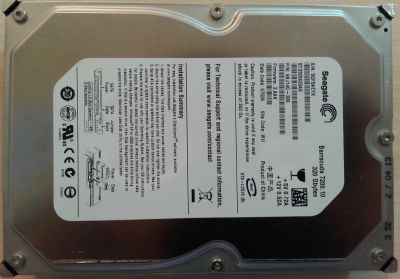 Лот: 5583516. Фото: 1. HDD 320Gb SATA2 Barracuda 7200... Жёсткие диски (HDD)