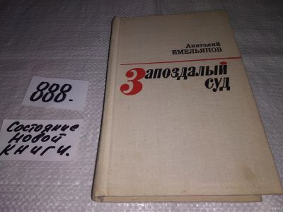 Лот: 13770691. Фото: 1. Емельянов А.В., Запоздалый суд... Художественная