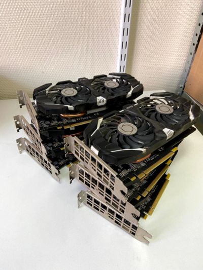 Лот: 15572705. Фото: 1. Видеокарта MSI GeForce GTX 1060... Видеокарты
