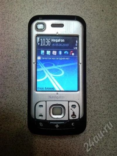 Лот: 385860. Фото: 1. nokia 6110navigator обмен. Смартфоны