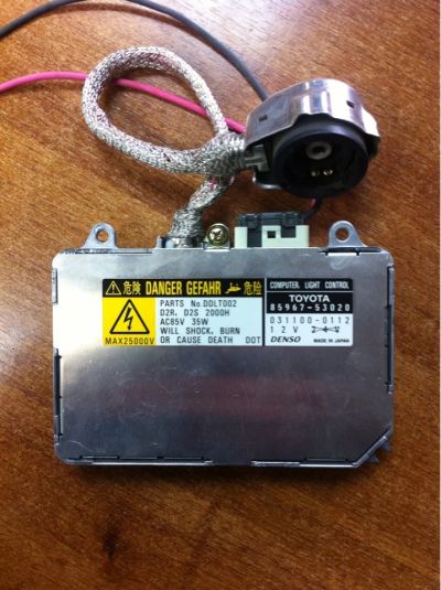 Лот: 6471916. Фото: 1. блок розжига toyota lexus. Оптика и освещение