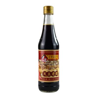Лот: 20533978. Фото: 1. Черный рисовый уксус 天立老醋 420... Приправы, специи
