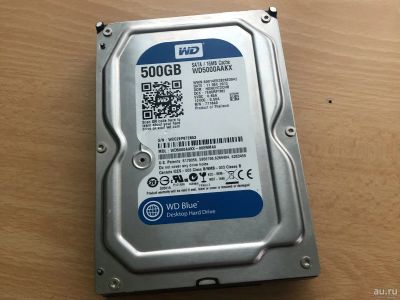 Лот: 18573239. Фото: 1. Жесткий диск 500 гб. Жёсткие диски (HDD)