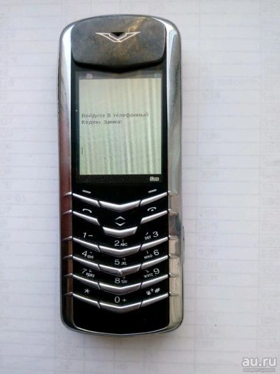 Лот: 13327564. Фото: 1. Vertu signature 84yi. Кнопочные мобильные телефоны