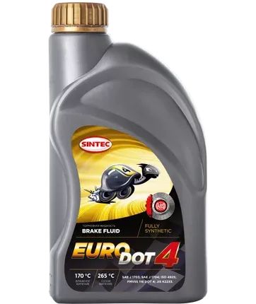 Лот: 25274890. Фото: 1. Sintec Тормозная жидкость EURO... Масла, жидкости