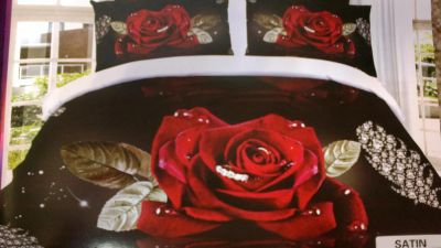 Лот: 6373007. Фото: 1. Постельное белье 3D 2-ух спальное... Постельное бельё