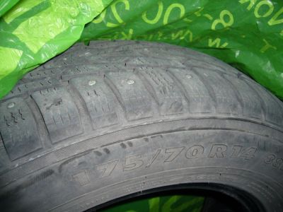 Лот: 11463999. Фото: 1. Nokian hakka 7 175\70 R14. Шины