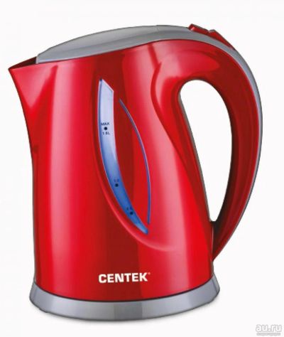 Лот: 12081614. Фото: 1. Электрочайник Centek CT 0053 Red. Чайники, кофемашины, кулеры