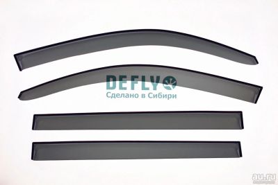 Лот: 13052357. Фото: 1. Toyota Highlander 2007-2013 Ветровики... Детали тюнинга